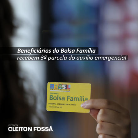 Cleiton Fossá A população cadastrada no programa Bolsa Família recebe a terceira parcela do auxílio emergencial. Os repasses de R$ 600 a R$ 1.200 obedecem ao calendário habitual do programa, que segue...